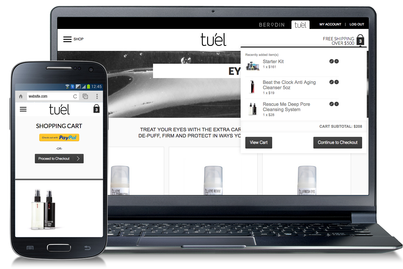 Magento Dual Brand Site
