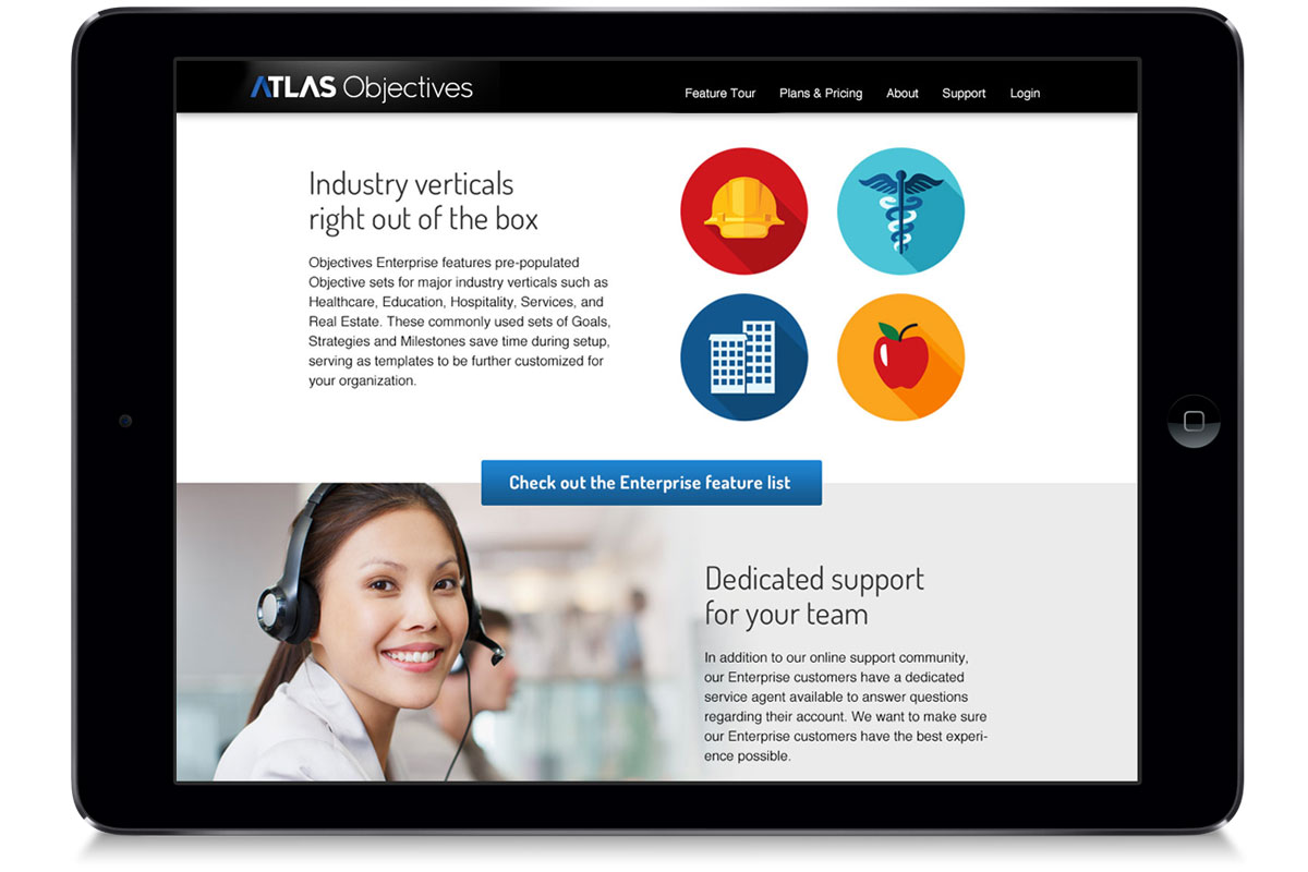 Atlas Objectives Website