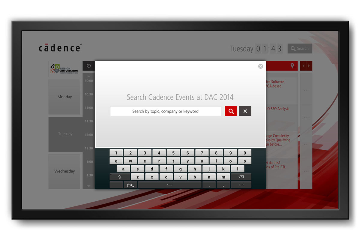 Cadence Conference Scheduler