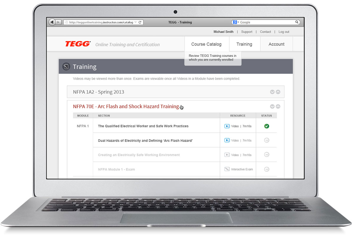 TEGG Online Training